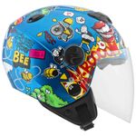 capacete ptork new atomic universe azul 58