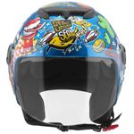 capacete ptork new atomic universe azul 58