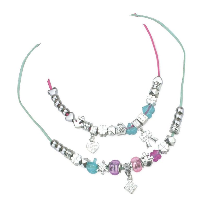 kit pulseiras pingente 6 peças toyng 52436