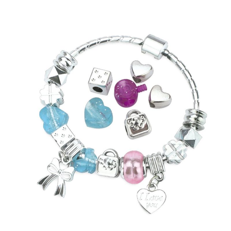 kit pulseiras pingente 6 peças toyng 52436