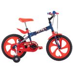 bicicleta houston nic aro 16 azul