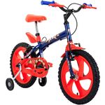 bicicleta houston nic aro 16 azul