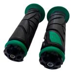 manopla kga emborrachada para moto esportiva 810 verde (mp)