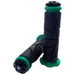 manopla kga emborrachada para moto esportiva 810 verde (mp)
