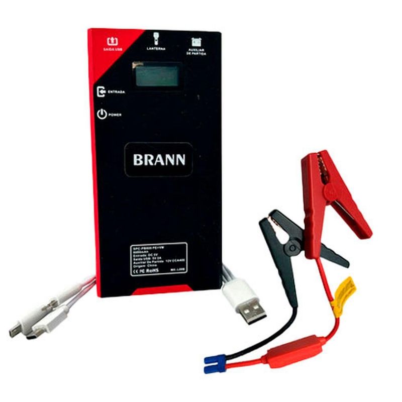 auxiliar de partida spencer para moto e carro brann pb800 (mp)