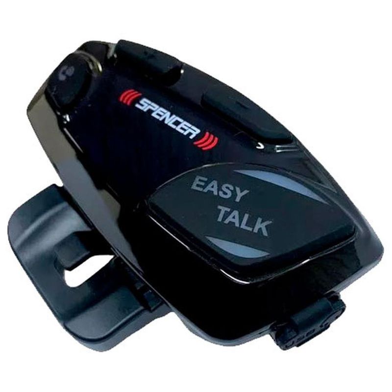 intercomunicador spencer capacete moto fone de ouvido bluetooth spc 80040 (mp)
