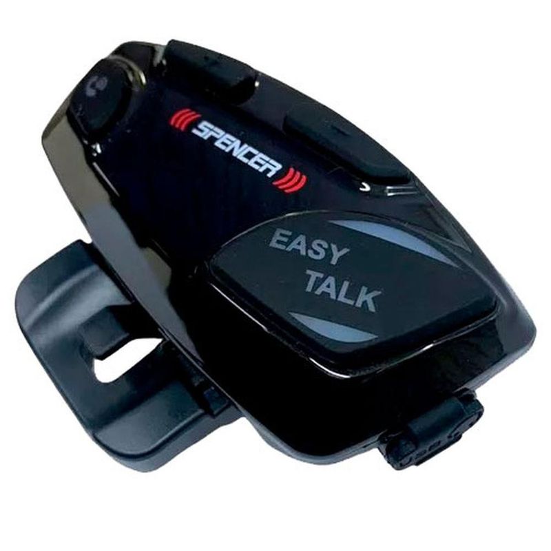 intercomunicador spencer capacete moto fone de ouvido bluetooth spc 80040 (mp)