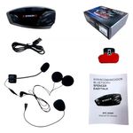 intercomunicador spencer capacete moto fone de ouvido bluetooth spc 80040 (mp)