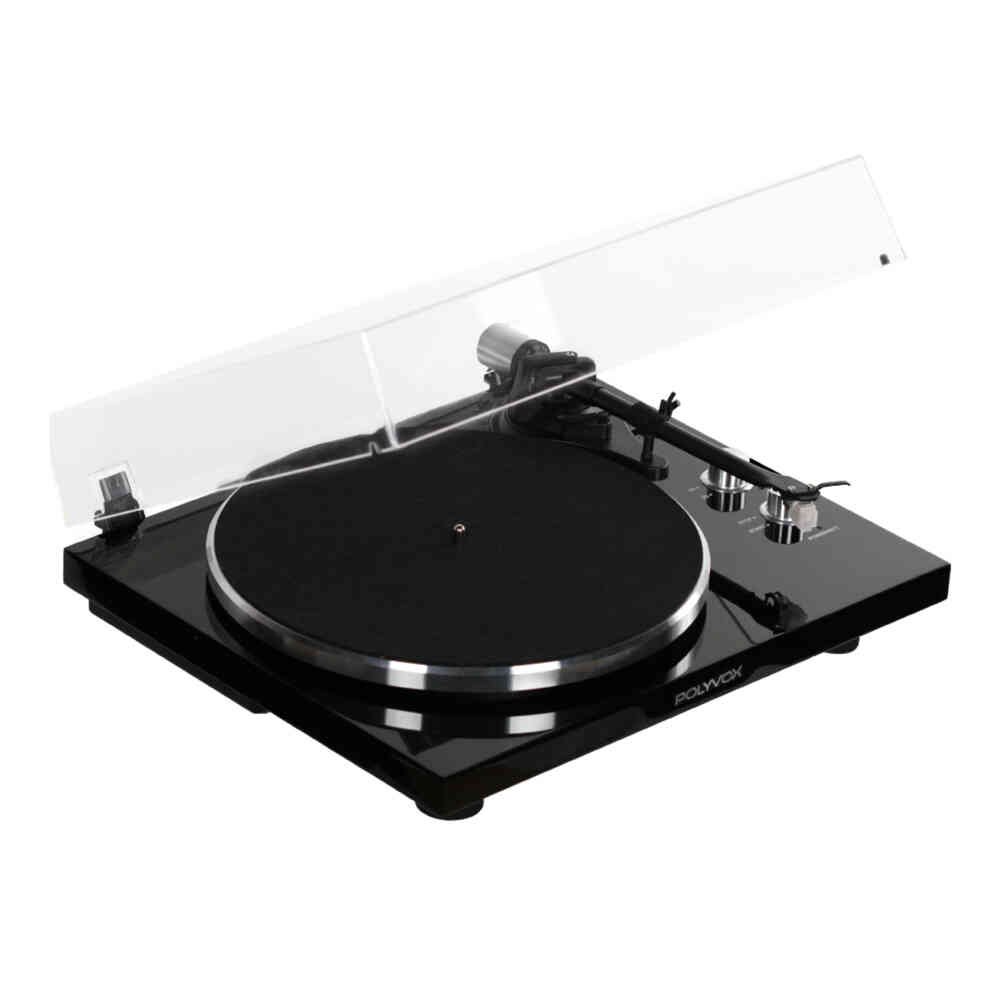 Toca-Disco Vinil Polyvox XTD-67 Preto | Bemol