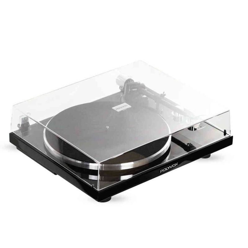 toca-disco vinil polyvox xtd-67 preto