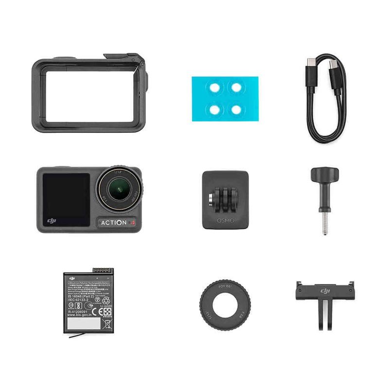 câmera dji osmo action 4 preto dji207