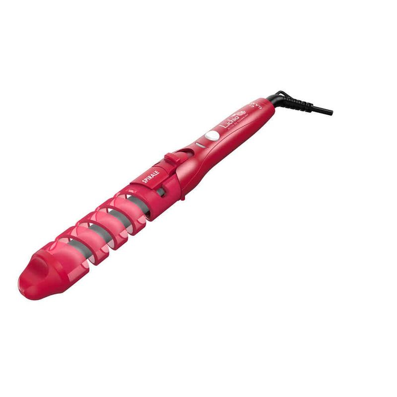 modelador de cachos gama spirale lichia vermelho