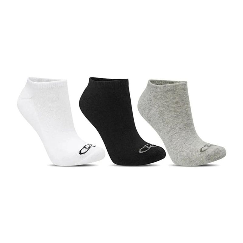meia esportiva masculina n°39/43 olympikus cano curto 3 pares (mp)