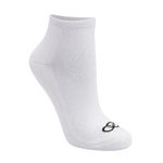 meia esportiva feminina n°33/38 olympikus cano curto branca (mp)