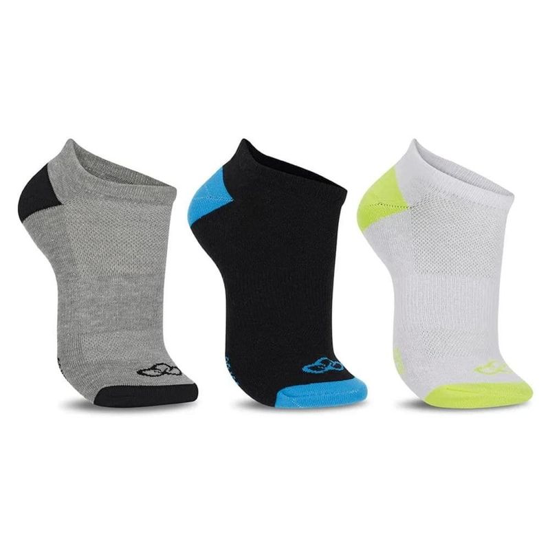 meia esportiva feminina n°33/38 olympikus cano invisível 3 pares (mp)
