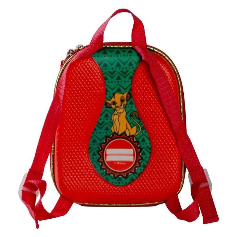 mochila maxtoy rei leão tamanho p 3856ax24 (mp)