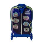 mochila de rodinha maxtoy starwars grogu azul 3861cm24 (mp)