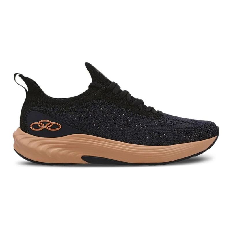 tênis esportivo feminino n° 38 olympikus essential 3 marinho preto (mp)