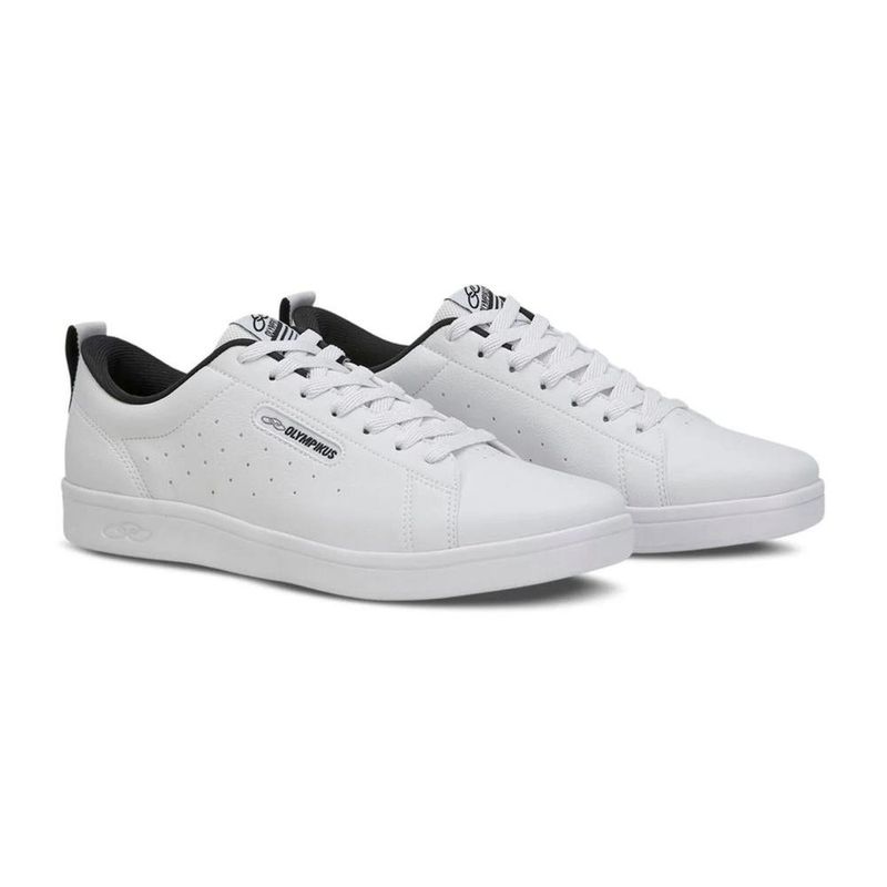 tênis esportivo masculino n° 42 olympikus only 2 branco (mp)