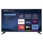 smart tv britânia 42" led hd roku dolby áudio btv42g6fr2cp (mp)