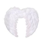 asa de anjo com pena branca nyr festas 45x35cm (mp)