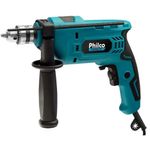 furadeira de impacto philco com maleta force 3/8" 650w 127v pfu01mf (mp)