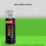 tinta spray colorgin arte urbana 400ml 905 verde neon (mp)