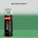 tinta spray colorgin arte urbana 400ml 909 verde menta (mp)
