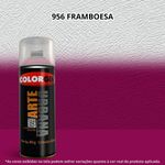 tinta spray colorgin arte urbana 400ml 956 framboesa (mp)