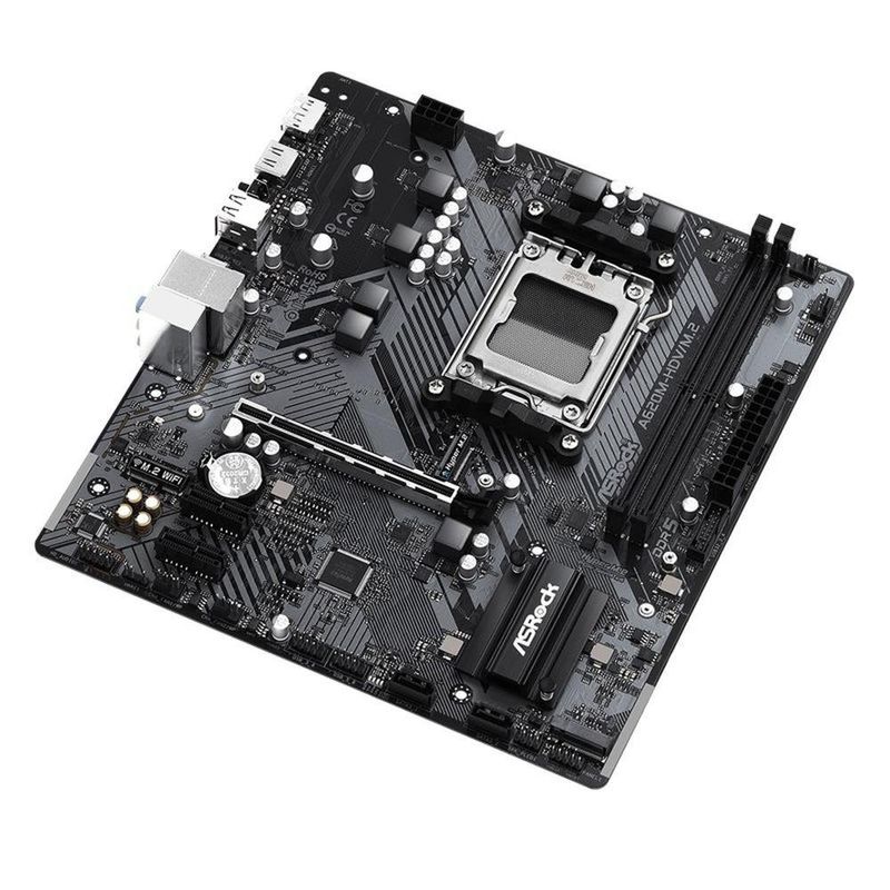 placa mãe micro atx asrock para amd am5 a620 2ddr5 (mp)
