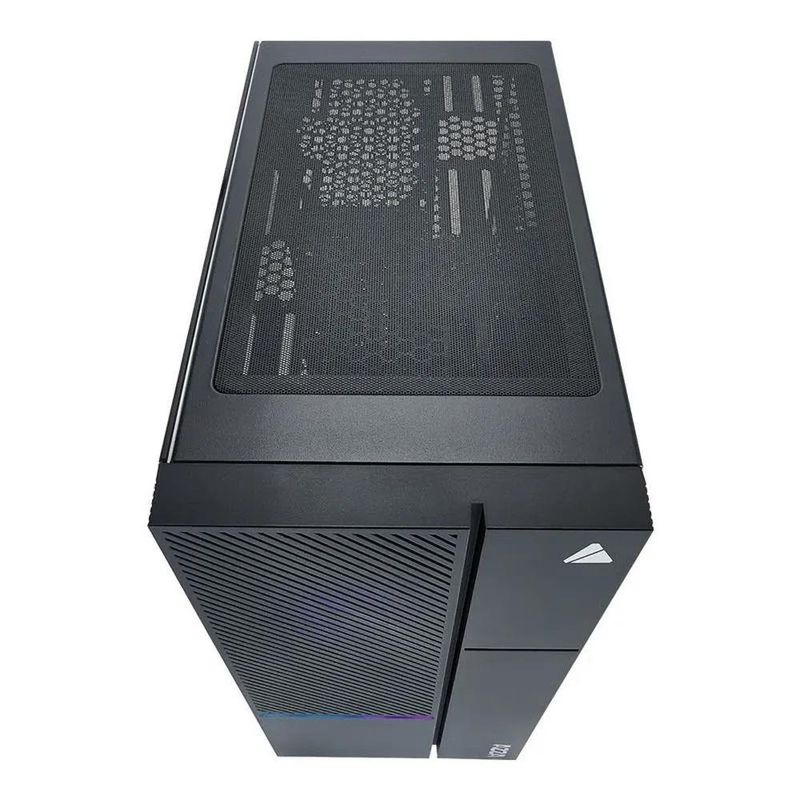 gabinete azza atx mid-tower iris 330 preto (mp)