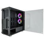 gabinete azza atx mid-tower iris 330 preto (mp)