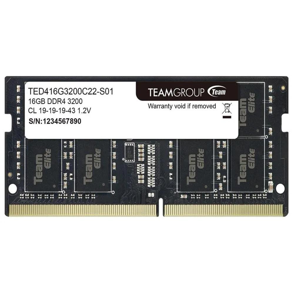 Memória RAM Teamgroup 16GB DDR4 3200MHz Elite