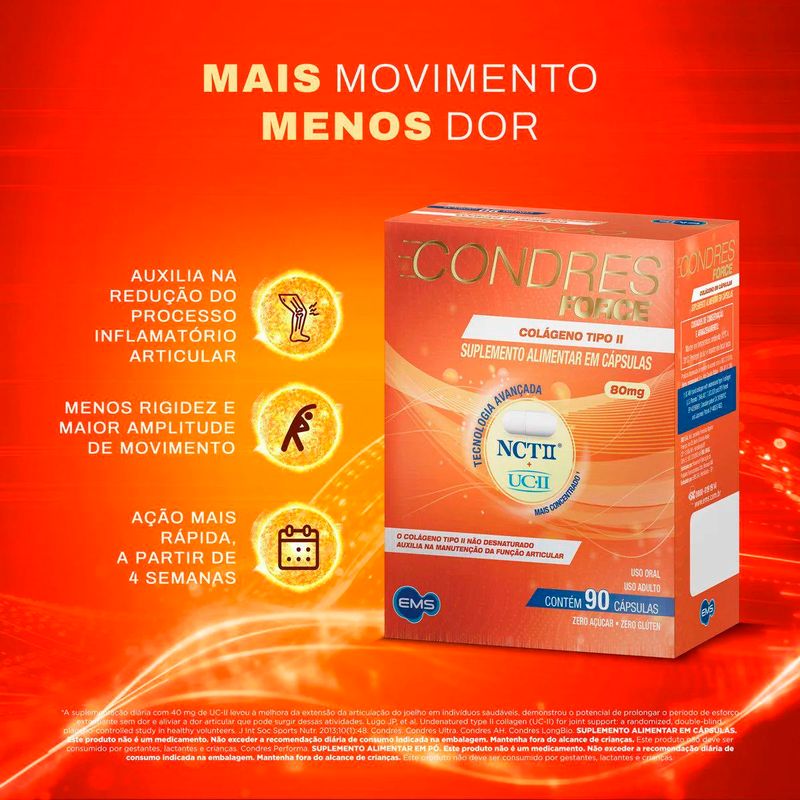 condres force 90 cápsulas ems