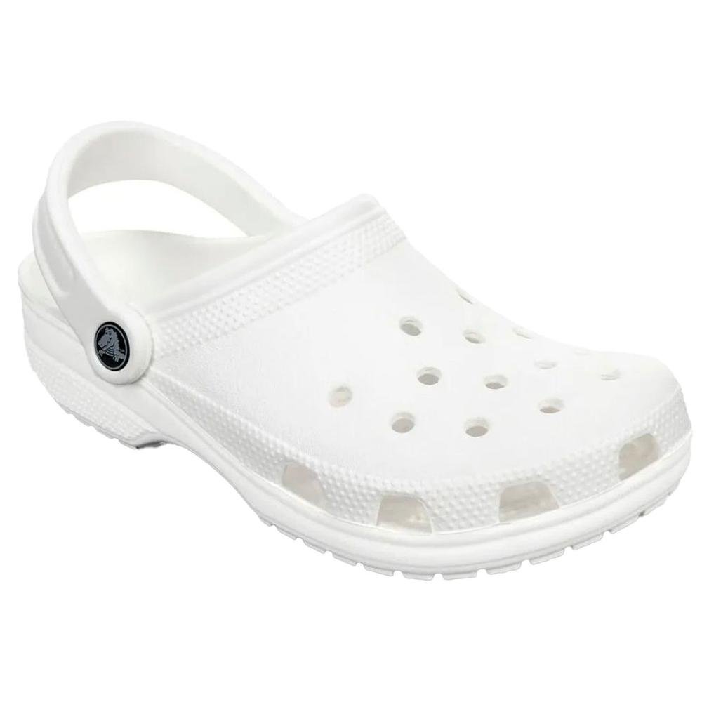 Sandália Casual N° 38 Crocs Classic Branco (MP)