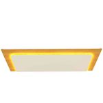 cabeceira gelius innova casal com led naturale e off white 252733