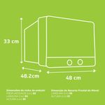 ar-condicionado janela consul 10.000 btus inverter branc bivolt cck10bbxna