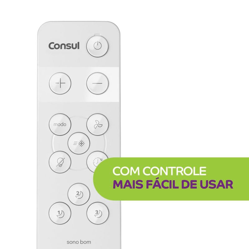 ar-condicionado janela consul 10.000 btus inverter branc bivolt cck10bbxna