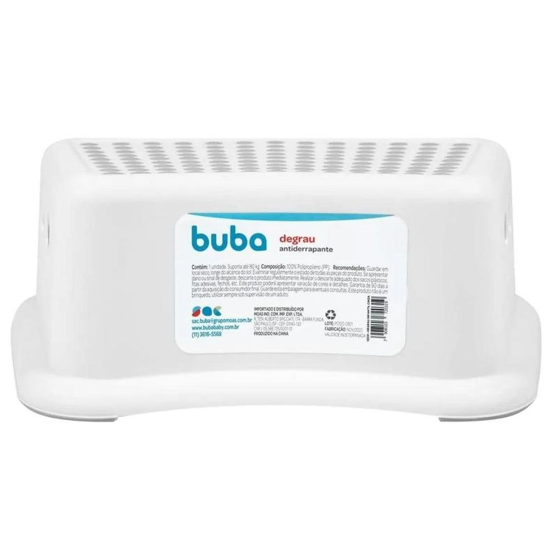 degrau antiderrapante buba infantil cinza 12031 (mp)