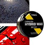 cera automotiva de carnaúba vonixx brilho e repelência com aplicador 120ml (mp)
