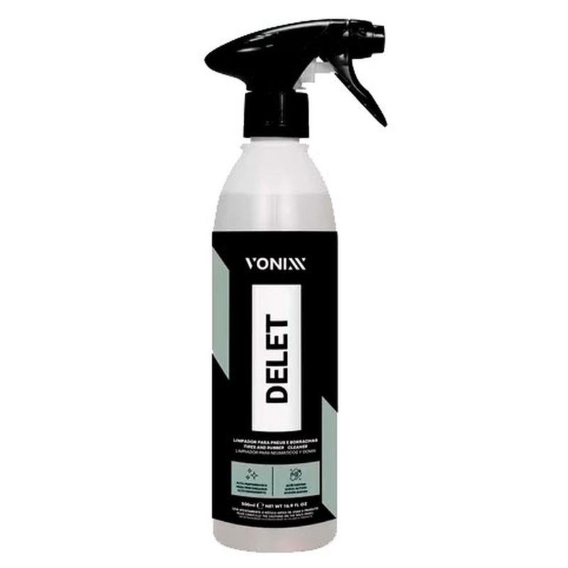 limpador de pneu e borracha vonixx delet 500ml (mp)