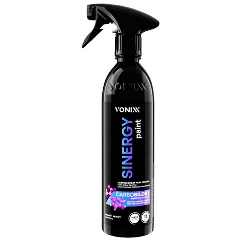 spray protetor de pintura automotiva vonixx sinergy paint 500ml (mp)