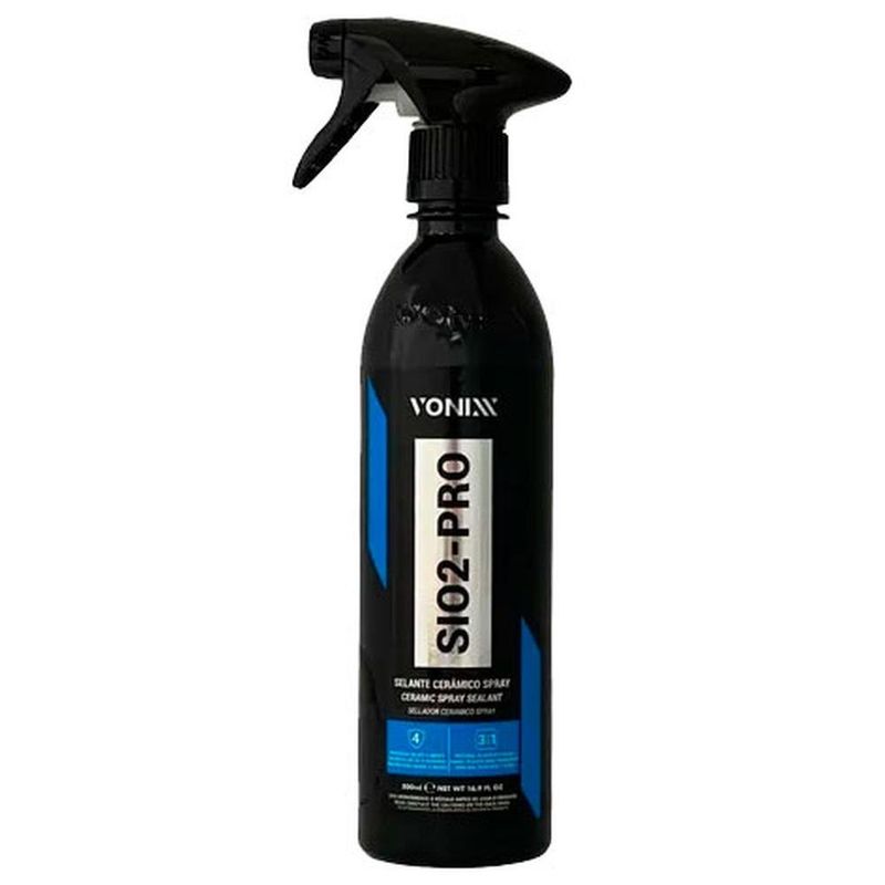 spray manutenção de vitrificadores vonixx si02 pro 500ml (mp)