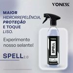 selante automotivo brilho e proteção vonixx spell 500ml (mp)