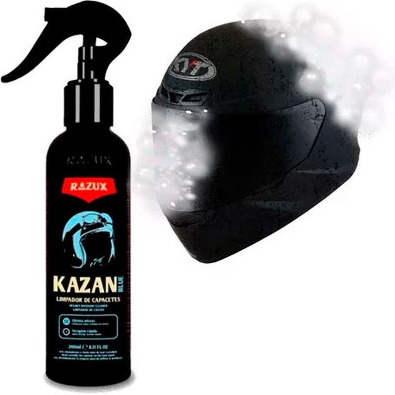 limpador de capacetes vonixx tira odor kazan blue 240ml (mp)