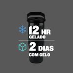 garrafa térmica stanley flip straw tumbler 887ml cinza 8089 (mp)