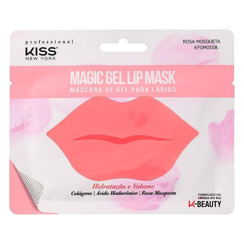 máscara para lábios kiss magic gel (mp)