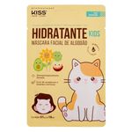 máscara facial kiss para crianças hidratante (mp)