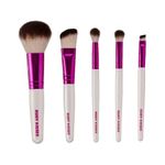 kit pincéis de maquiagem kiss para olhos (mp)