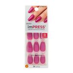 unhas postiças kiss auto colantes impress bailarina (mp)